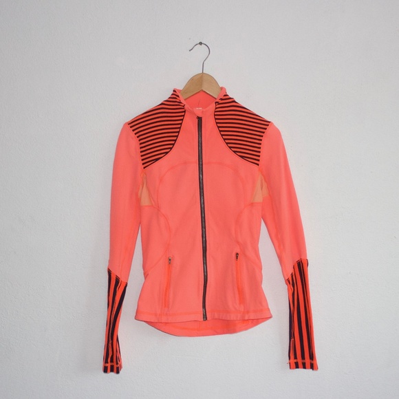 lululemon athletica Jackets & Blazers - Lululemon Define Jacket - Orange & Black